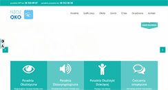 Desktop Screenshot of nzoz-oko.pl